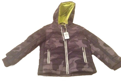 New With Tags Boys Target Winter Hooded Puffer Coat/Jacket Size 4-camo - Picture 4 of 16