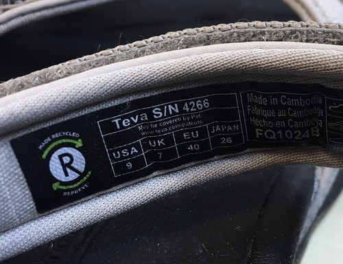 Teva Women’s Hiking Sandals Beige Neutral Shoes Size 9 NEW (no Box) - Picture 9 of 9