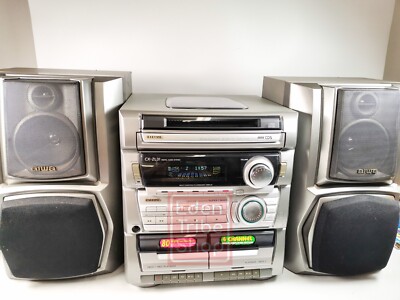 AIWA CX-ZL31 Digital Audio System CD Changer Dual Tape Deck