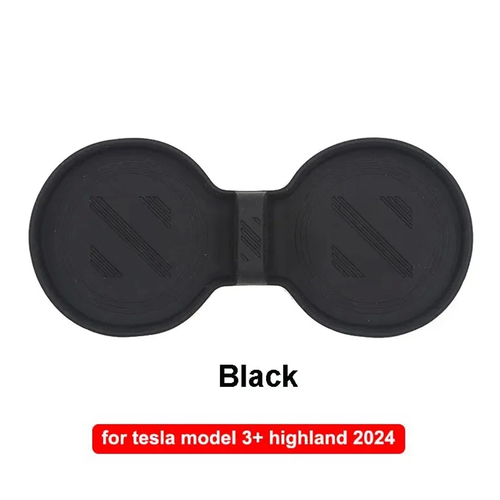 Cup Holder Inserts Center Console Coasters Mat Pad for Tesla Model 3 2024-2026 - Picture 2 of 6