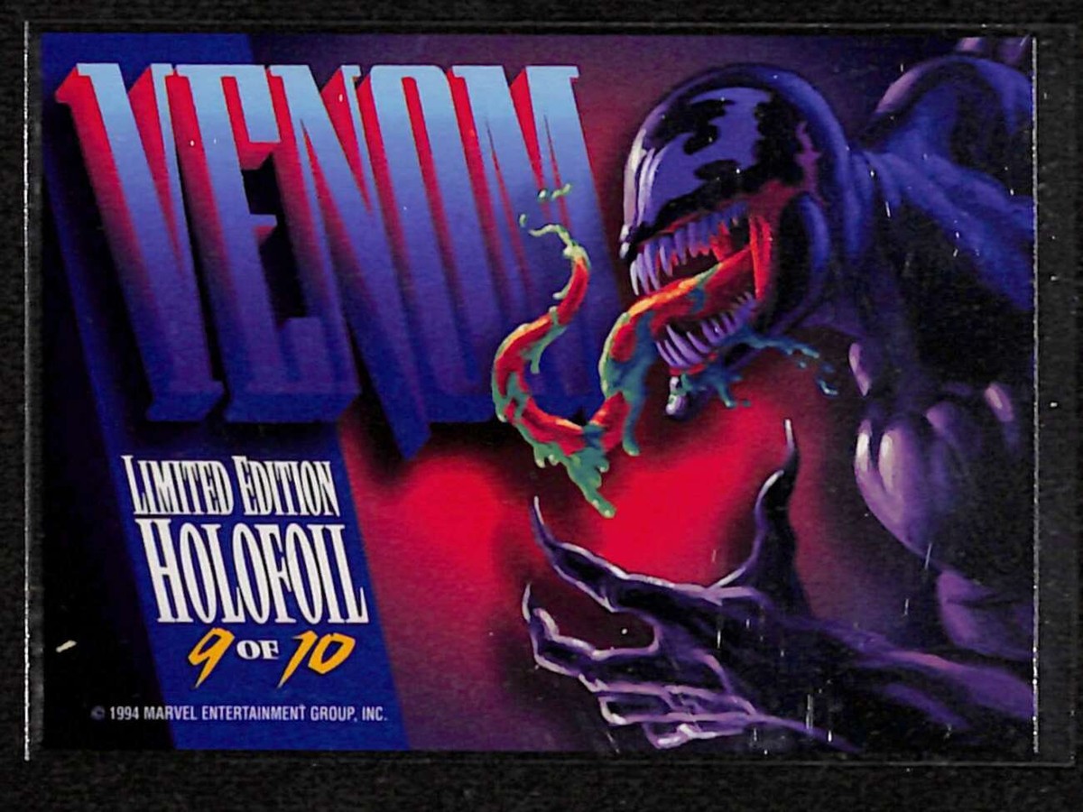 1994 Marvel Masterpieces Silver Holofoil 9 Venom NM+ D82604