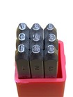 2MM NUMBER STAMPS JEWELLERY CRAFT WORK MODEL MAKING JEWELLERY MARKING