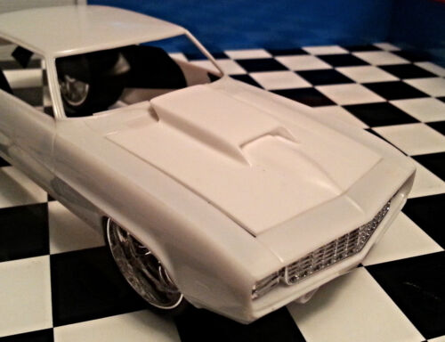 Cappuccio Stinger in resina LEX'S SCALE MODELING per Camaro Z/28 '69, RS Revell. NUOVO! - Foto 3 di 5