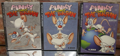 Pinky and the Brain - Vols. 1-3 (DVD, 2007, 12-Disc Set
