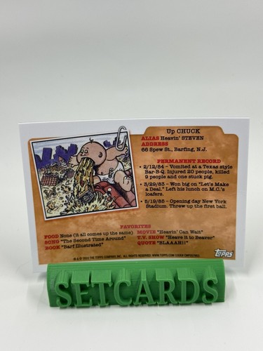 2022 Topps Chrome Sapphire Garbage Pail Kids Juicy Lucy #189B - Picture 2 of 2