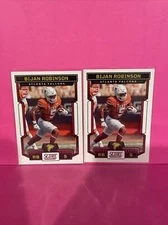 2023 Score Bijan Robinson RC; Lot Of Two (2)