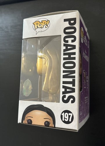 Funko Pop! Disney: Pocahontas #197 (Gold), Disney Spec Ed *gewölbt* kleine Falte - Bild 2 von 8