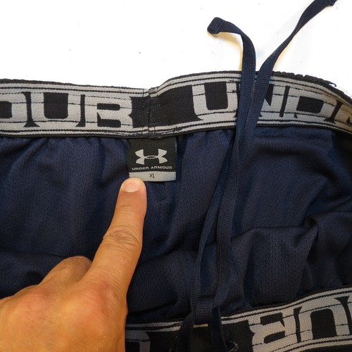 UNDER AMOUR PANTALONE FELPA JOGGER ATLETICO GAMBA DRITTA uomo XL zip alla caviglia - Foto 5 di 7