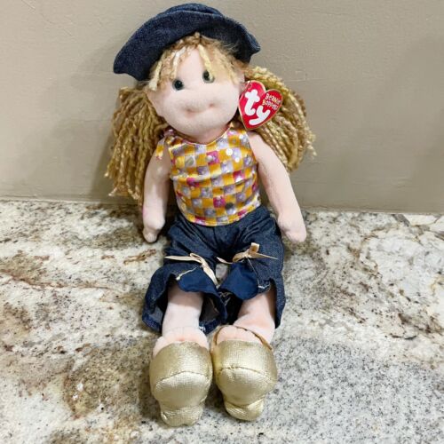 Ty Beanie Boppers “Happy Hanna” Plush Stuffed Doll Tags Y2K
