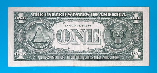 1940 April 9 (K 19400409 B) BIRTHDAY Note $1 One Dollar Bill - Picture 3 of 3