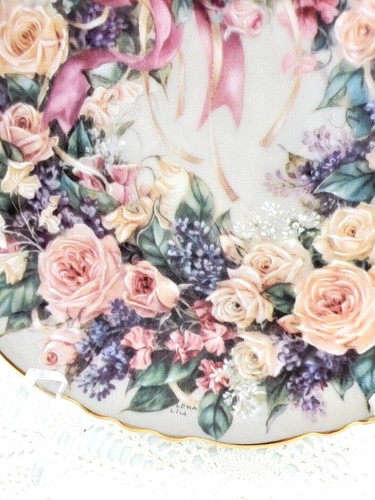 CIRCLE OF ELEGANCE Floral Greetings by Lena Liu Porzellan Teller - Bild 2 von 6