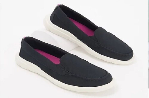 NEW Sperry Loafers Captain's Moc Sneakers Slip On Shoes Black SIZE 7 M  NIB - Picture 1 of 7