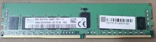 SK Hynix 8GB DDR4 2400 Server RDIMM RAM 1Rx4 PC4-19200 HMA41GR7AFR4N-UH 288pin - Picture 1 of 1