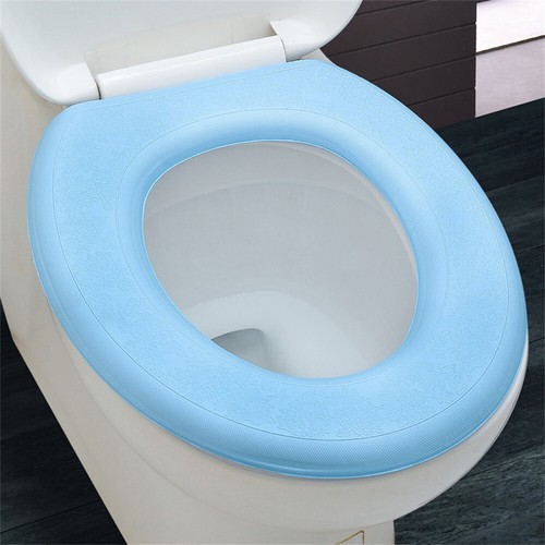 Coprisedile WC Bagno Impermeabile EVA Cuscini o Tappetino Cuscino Morbido Caldo Lavabile - Foto 10 di 14