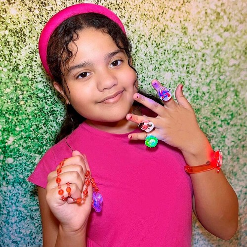 55 PACK Glow Christmas Party Favors Stocking Stuffers Prizes for Kids Bulk Toys - Picture 8 of 9