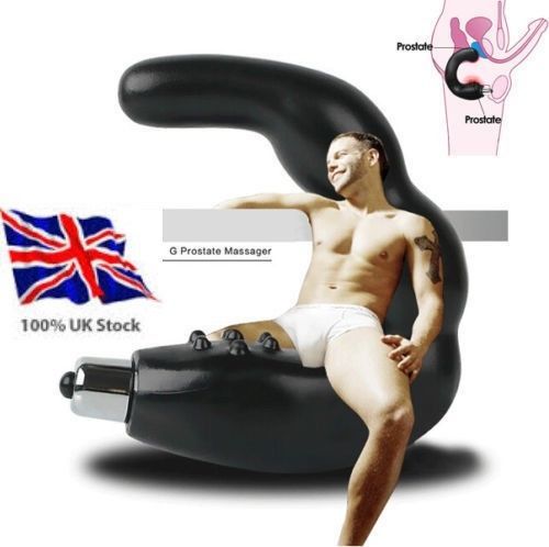 Masajeador de próstata cuentas anales adultos vibrante tapón trasero consolador sexo punto G juguetes Reino Unido - Imagen 1 de 5