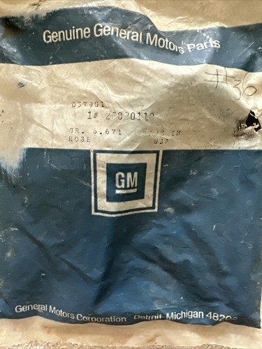 OEM # 26020118 GM General Motors AC DELCO OEM new Power Steering HOSE - Picture 4 of 4