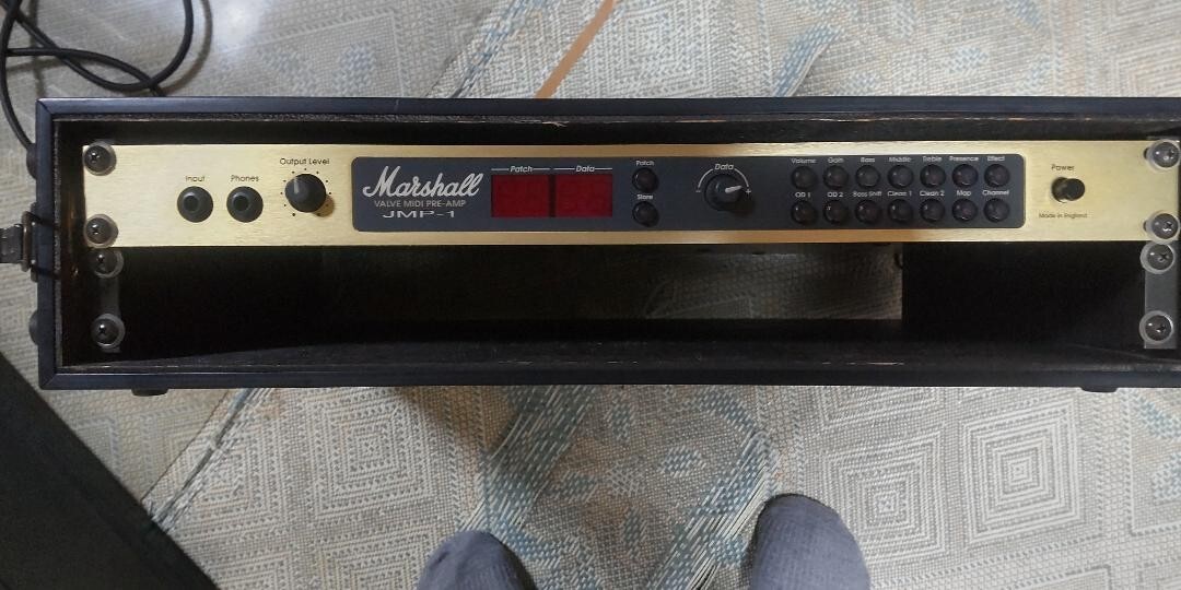 Marshall JMP-1 Valve MIDI Pre-Amp Guitar Effect Rack Used | eBay