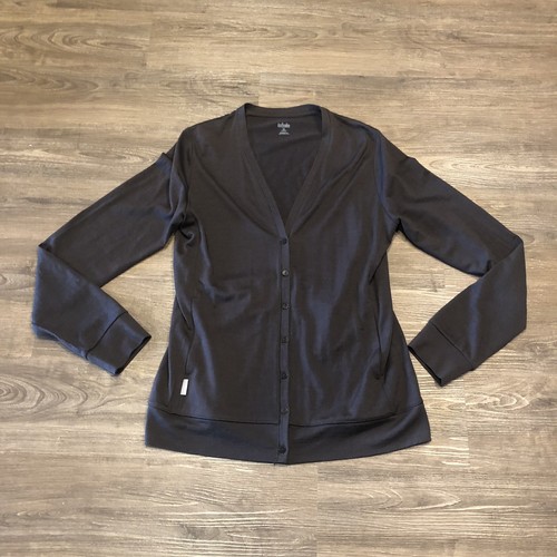 Long Marron Icebreaker M Taille Merino Cardigan Croisière Laine Pull wq87apz