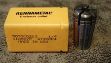 50TGC0250 Kennametal 0.2500" TG C-Coolant Style-Bonded Collet, 1/4" (BN130)
