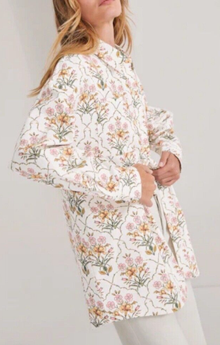NWT $248 Favorite Daughter x Anthropologie Floral Print S Button Blouse / Jacket - Picture 17 of 18