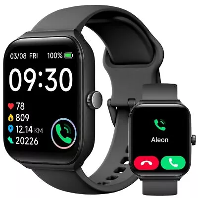 BLACKVIEW 2025 Smart Watch For Men/Women, Waterproof Smartwatch Bluetooth iPhone Samsung