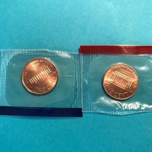 2006 P&D Lincoln Cents Unc in Mint Cello   FREE SHIP - Afbeelding 2 van 2