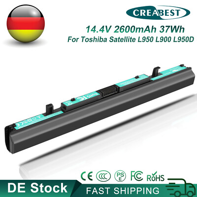 14,4V PABAS268 PABAS269 Akku für Toshiba Satellite L900,S900,S950,S950D,S955