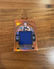 Brandin Podziemski 2023-24 Panini Obsidian Orange Flood /99 Patch Rookie NRMT+