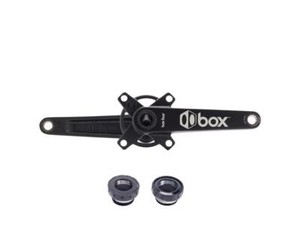 Box Components Four Forged Bicycle Crankset - BX-CK1742470-BK Black - 170 - 2pc