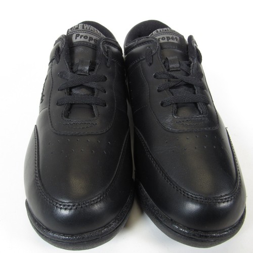 Propet-Lifewalker scarpe da passeggio comode da donna in pelle #W3804 nere taglia 11 M - Foto 5 di 13