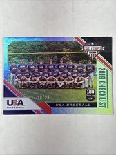 2020 Stars & Stripes Longevity Holo Foil /99 USA Baseball 18U National Team #28