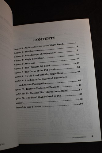 Six Meters - A Guide to the Magic Band PB - Picture 4 of 7