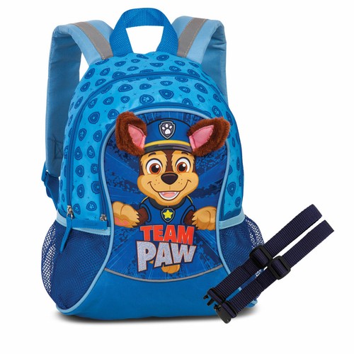 Set Paw Patrol Skye Kinder-Rucksack blau rosa + Brustgurt Gurties 25x 35 x 15 cm - Bild 7 von 12