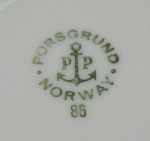 Taza y platillo Porsgrund Noruega posiblemente de ferry o barco de vapor - Imagen 12 de 12
