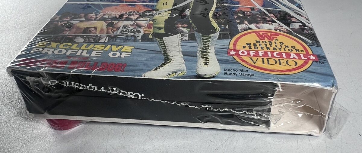New Sealed WWF World Tour 1992 VHS Coliseum Video PPV Event New Sealed WWF World Tour 1992 VHS Coliseum Video PPV Event