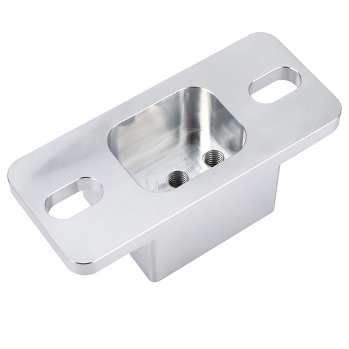 Solid Aluminum Transmission Mount for Chevy PowerGlide TH350 TH400 4L60E 4L65E - Picture 3 of 11