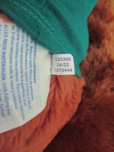 Build a Bear Eichhörnchen 12" Sit + Bur Fasten 12" Schwanz-Grafik T-Shirt Eichhörnchen Regel - Bild 6 von 6