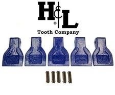 230CHF Heavy Flare H&L Tooth Bucket Teeth + 230DFP Flexpins® 23 230F (5 Pack)
