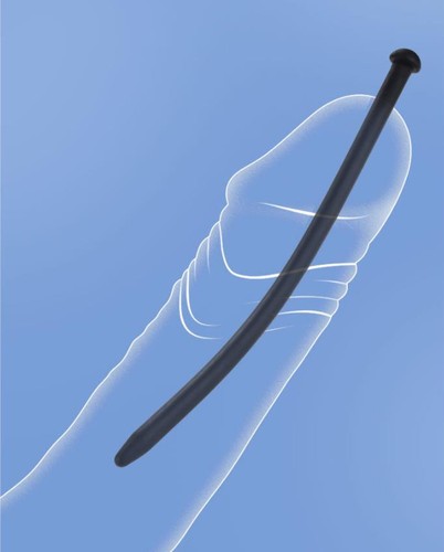 Enchufe de Silicona Entrenador Dilatador Sonidos Estiramiento Redondo Nuevo Enchufe de Silicona Masculino - Imagen 10 de 12