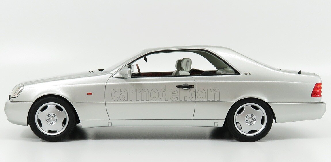 1 18 Cult Models Mercedes Benz S-Class 600SEC C140 V12 Coupe Silver 1992 1 18 Cult Models Mercedes Benz S-Class 600SEC C140 V12 Coupe Silver 1992