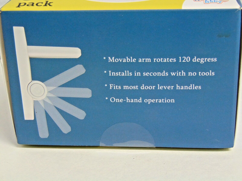 Wappa Baby - 3 pack Child Proof Door Lever Lock - Picture 2 of 8