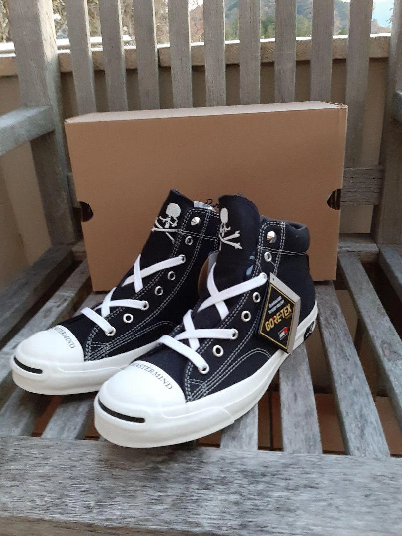 Converse Mastermind Jack Purcell Gore Tex RH Mid Top Sneaker Black US 8.5