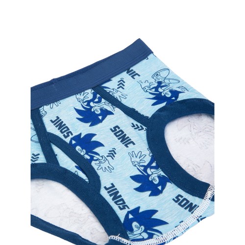 Sonic The Hedgehog Boys Cotton Brief Character Underwear 5-Pack AssortedSize 6 - Picture 3 of 5