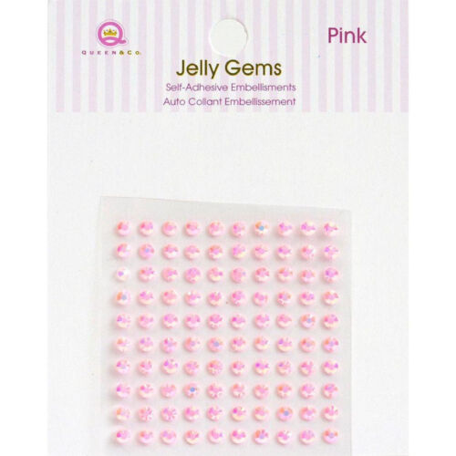 Queen & Co JELLY EDELSTEINE 3 MM SELBSTKLEBENDE EDELSTEINE 100 Stück Scrapbooking SIE WÄHLEN DIE FARBE! - Bild 5 von 8