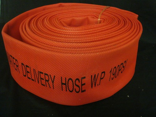 Heavy Duty 4" x 20M Red 190Psi Layflat Hose - No Ends - Picture 2 of 4