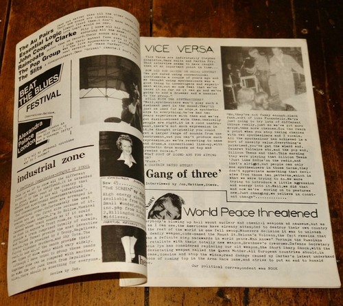 Y ORIGINAL NOTTINGHAM DIY PUNK FANZINE ZINE MAGAZINE 1980 ACR PSYCHEDELIC FURS - Picture 2 of 7