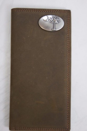 ZEP-PRO Palmetto Tree Crazy Horse Leather Roper WALLET ONLY NO BOX - Picture 9 of 11