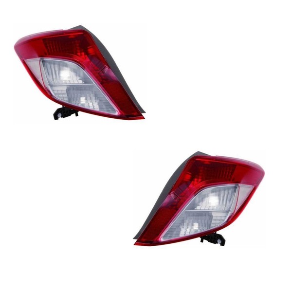 RüCkleuchten Heckleuchten Set Links Rechts FüR Toyota Yaris NLP13_ NSP13_-image