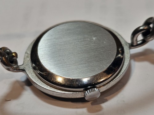 70s Milan Italy (848 MI) Sterling Wrist Watch, Le MONDE Swiss 17 Jewels 1" Dial - Bild 3 von 6